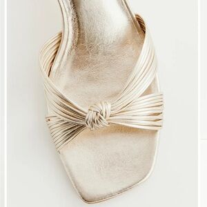 Reformation Gold Women's Sandals
